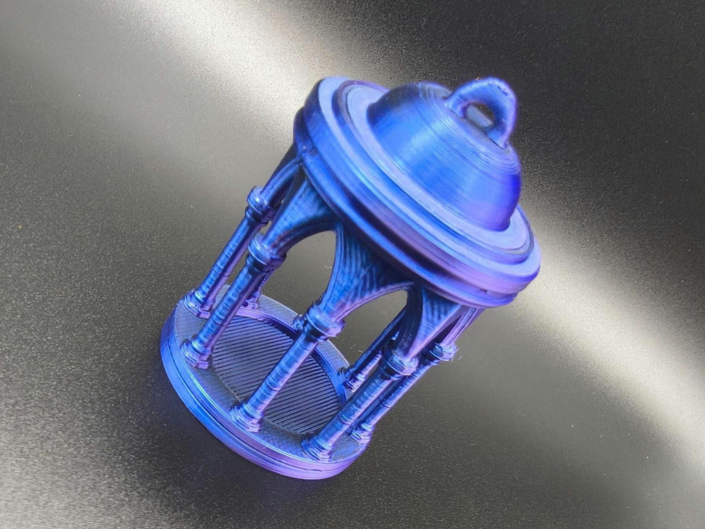 Gothic Dice Jail - Blue Shimmer | Gaming Accessory for TTRPG