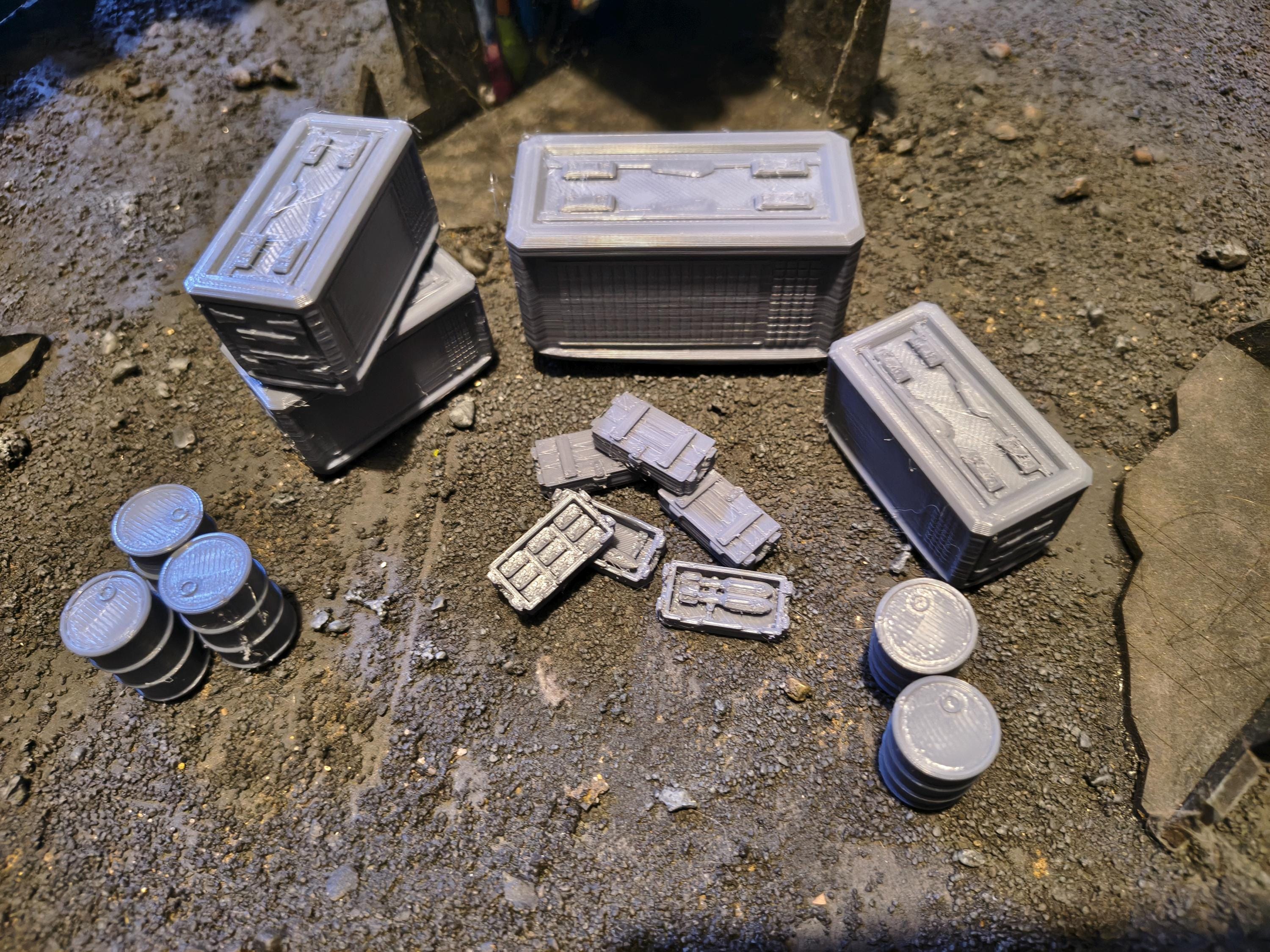 Industrial Combo Pack - Sci-Fi Terrain set - 28/32mm Wargaming