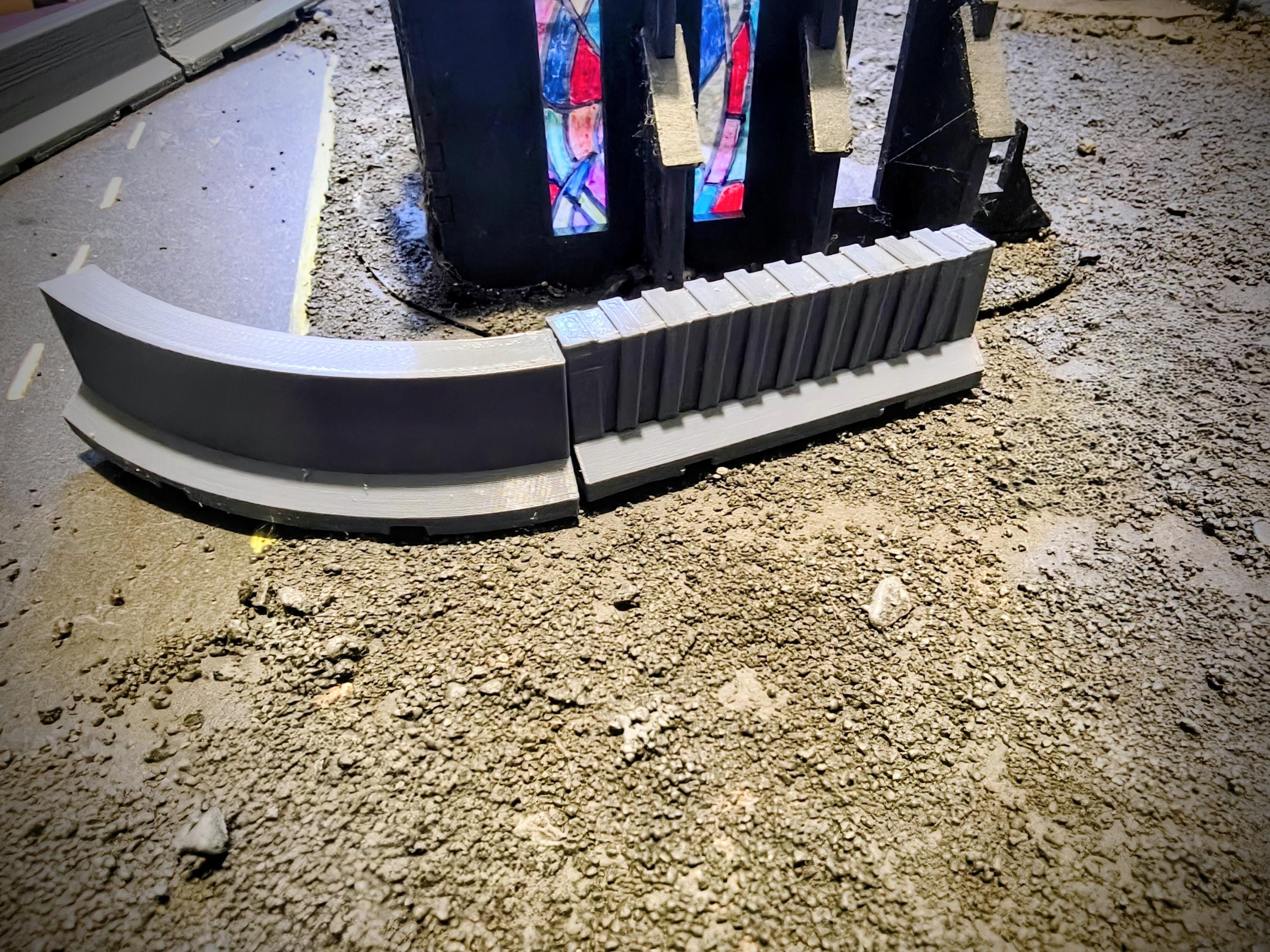 Sci-Fi Barricades Kit – 3D Printed Tabletop Terrain, 28/32mm Wargaming