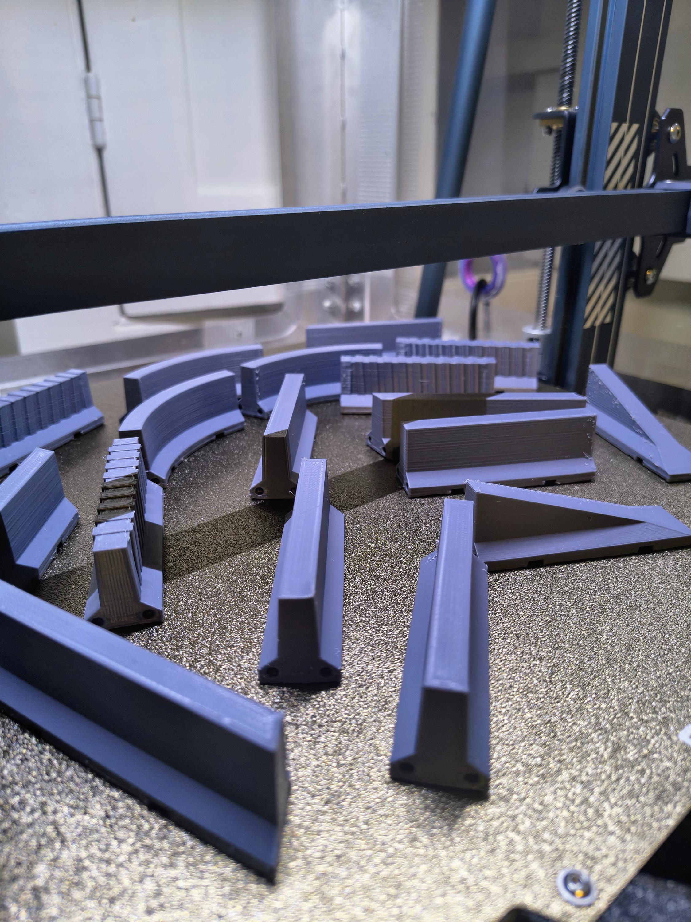 Sci-Fi Barricades Kit – 3D Printed Tabletop Terrain, 28/32mm Wargaming
